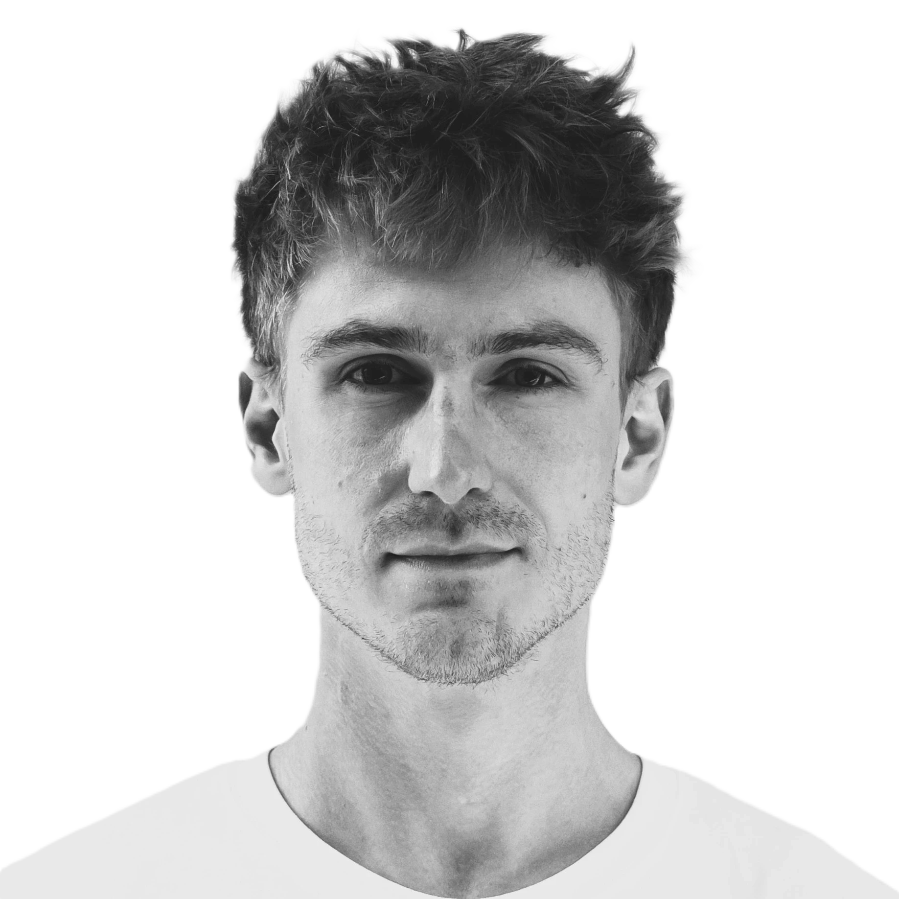 Black and white profile picture of Hannes Matt who is a Partner at KanataQ
