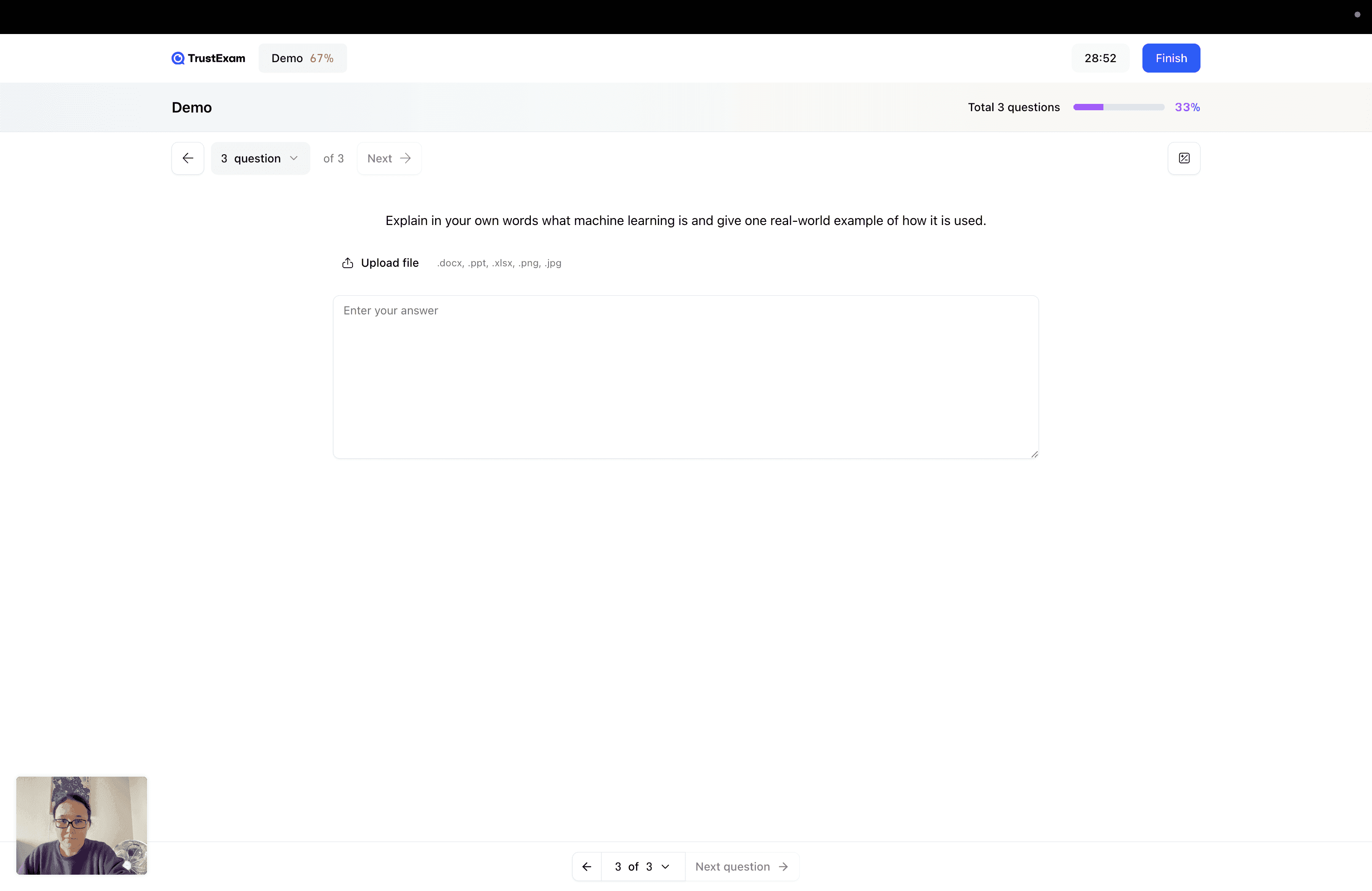 2. Open Question (Open-Ended Response) — screenshot 6