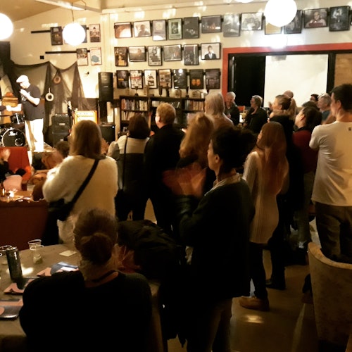 From a Karaoke Party