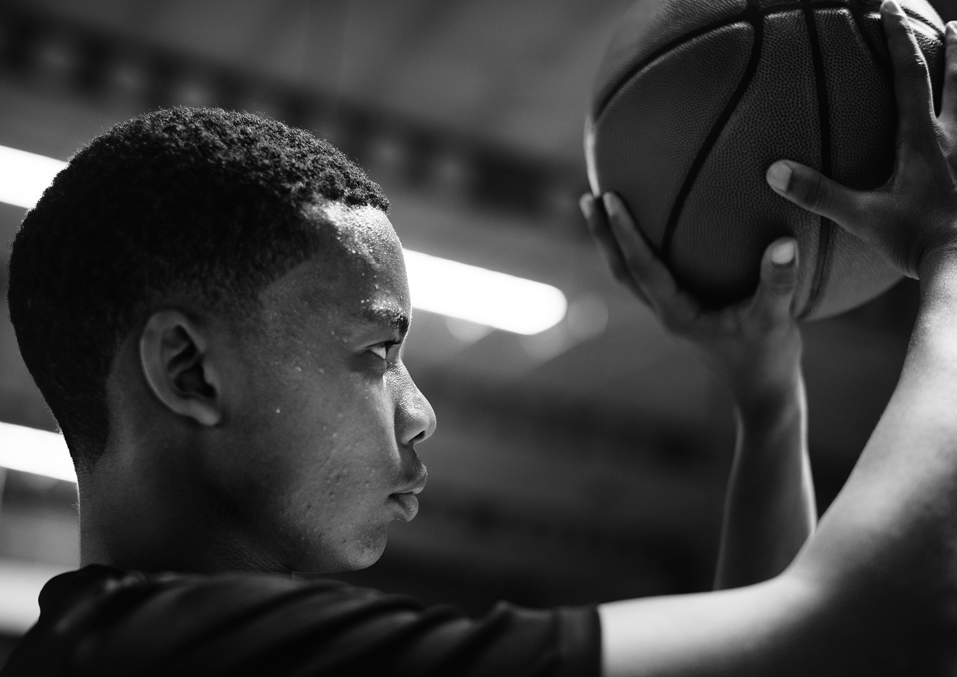 Elf woman in white dress raising hands by the river