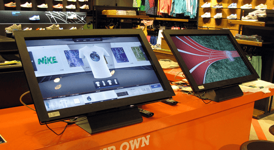 in-store kiosks