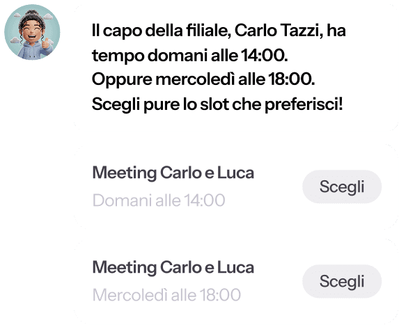 Prenotazioni immediate