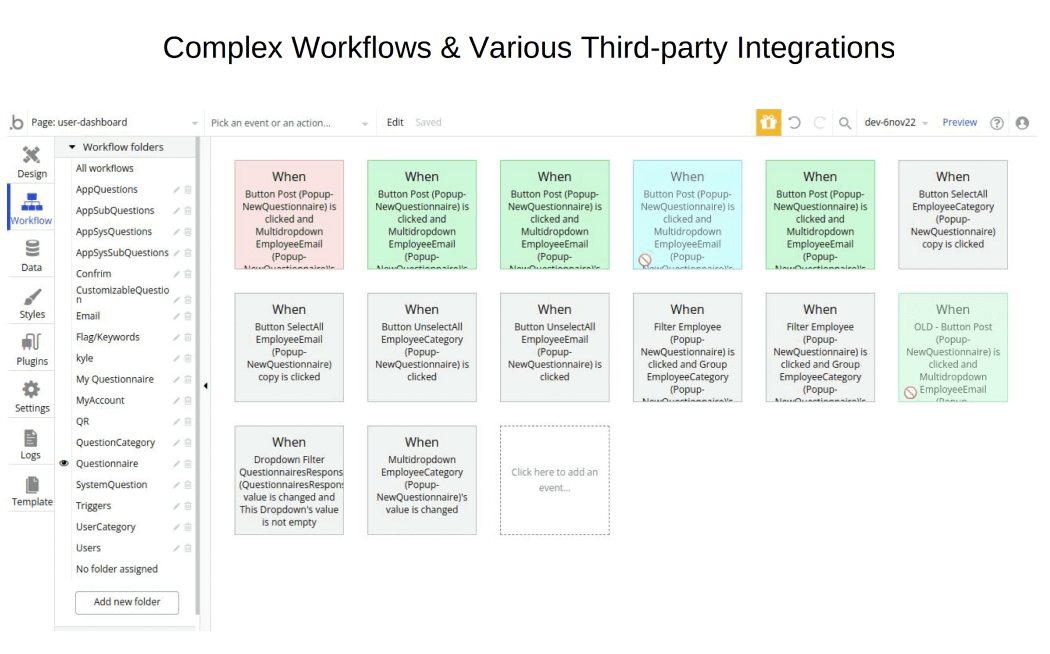 Complex Workflows and Third Party Integrations