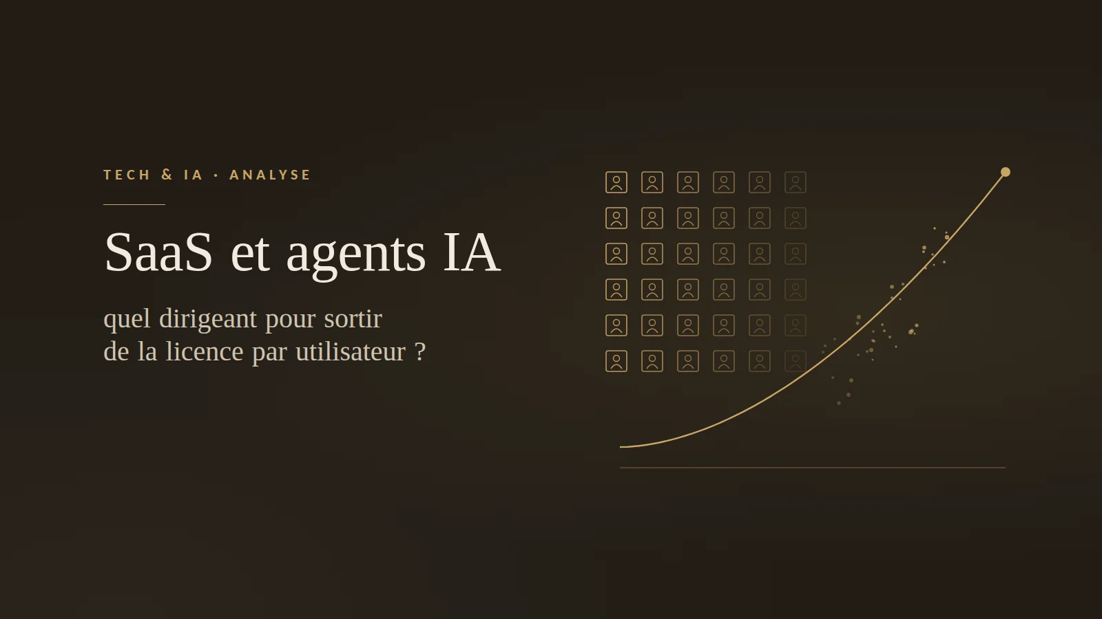 Évolution du modèle SaaS : de la licence par utilisateur à la tarification à l'usage portée par les agents IA