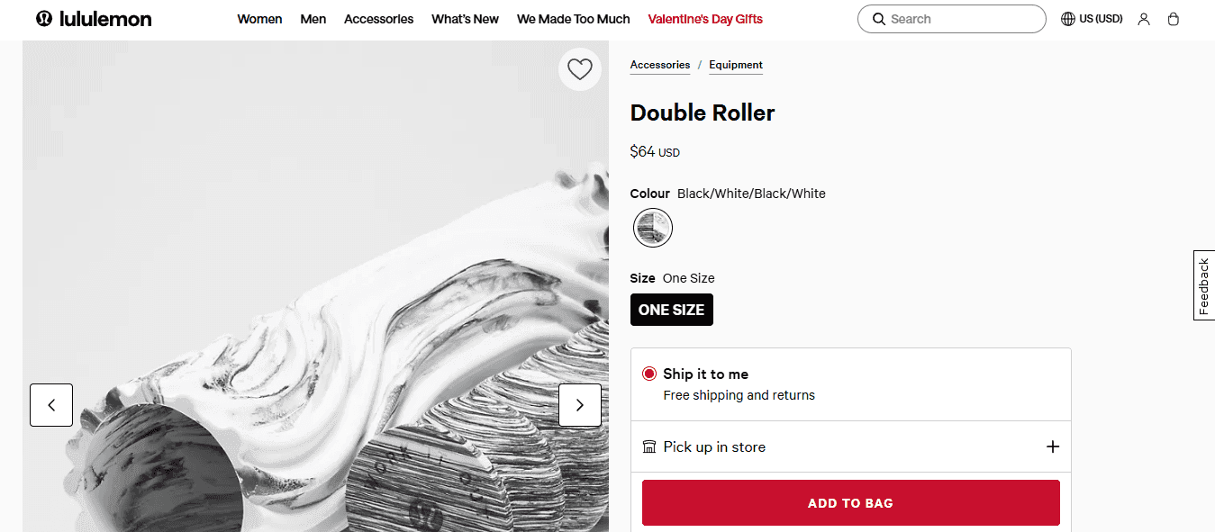 Lululemon Double Roller