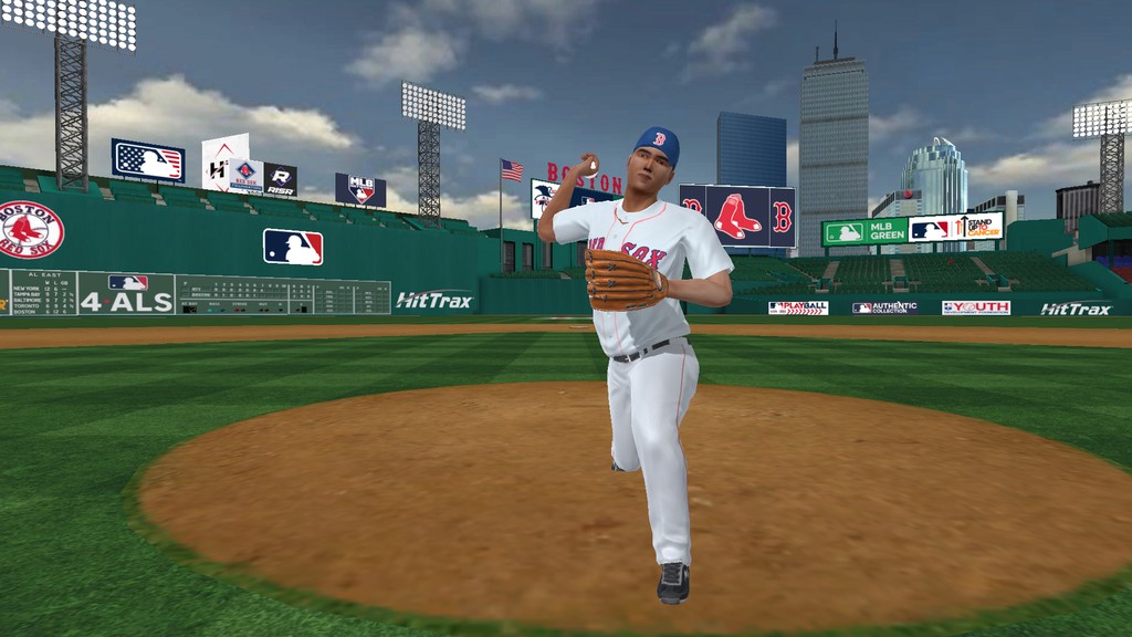 HitTrax Suite Animated Baseball Pitchers