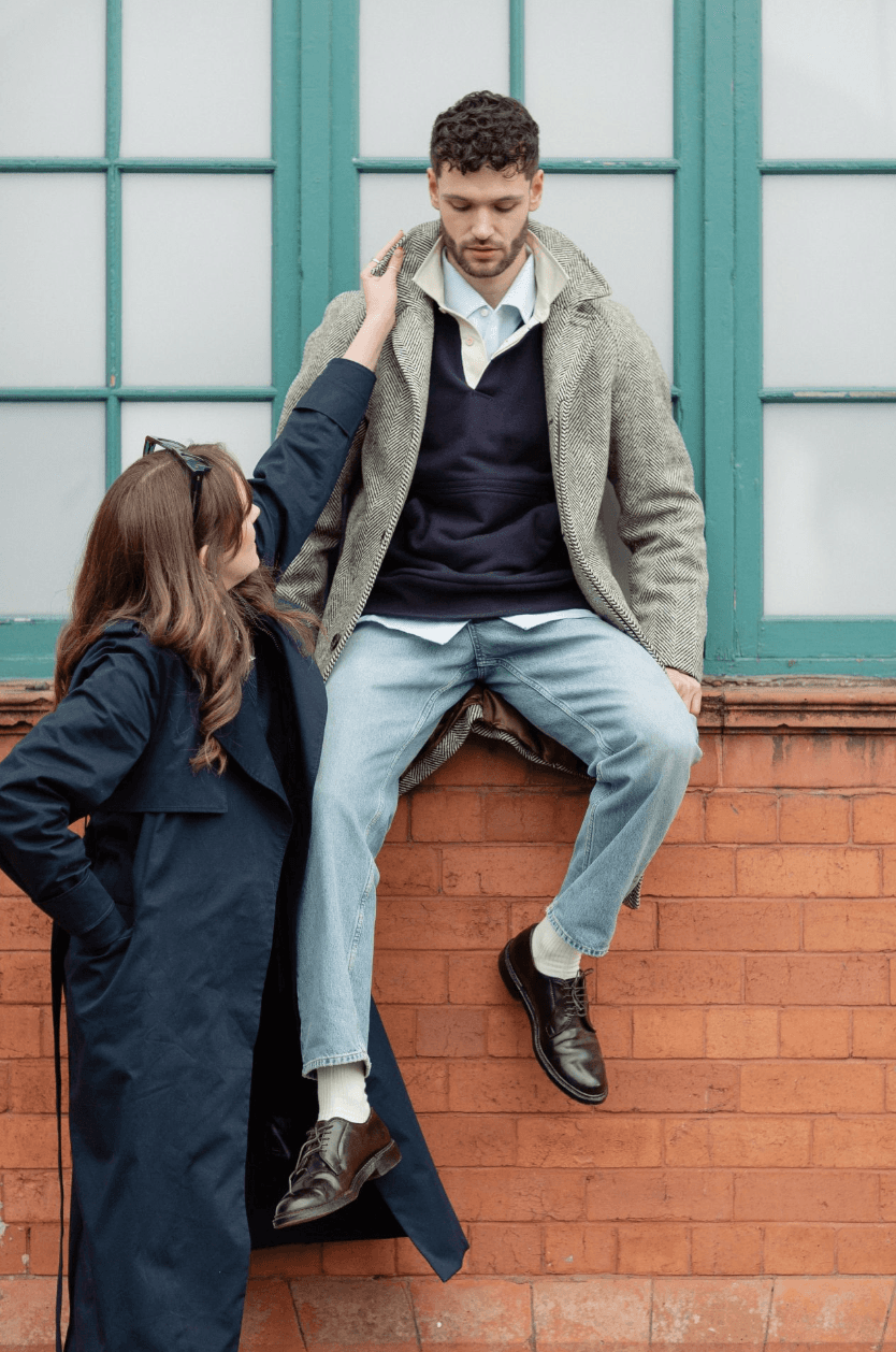 Lookbook video still for a Manchester fashion shoot at private white by Mia Edmond