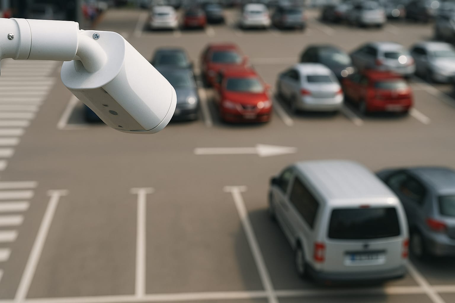 Maintaining a Secure Parking Lot with the Right Technology