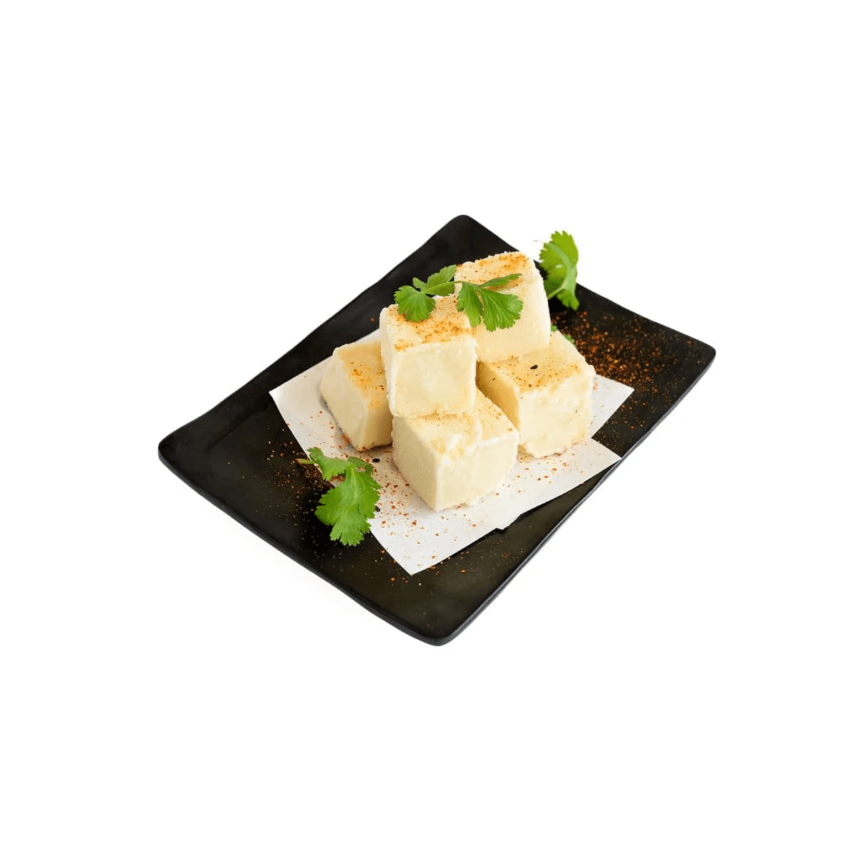 FRIED TOFU with SWEET SOY VINEGAR, SESAME /GF, DF, V