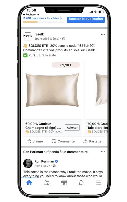 Soutenir les ventes d’une marque de literie en ligne