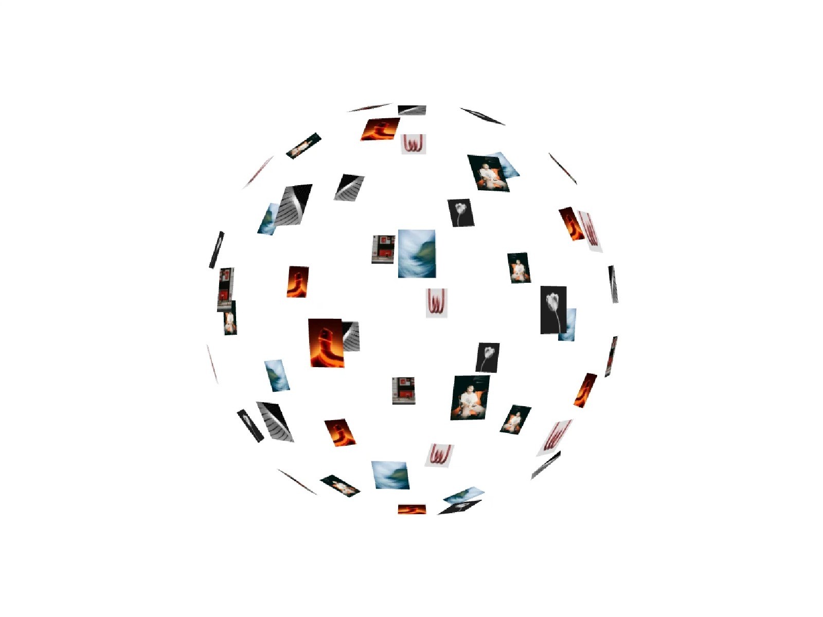 (CMS) 3D Sphere Gallery - Framer Component