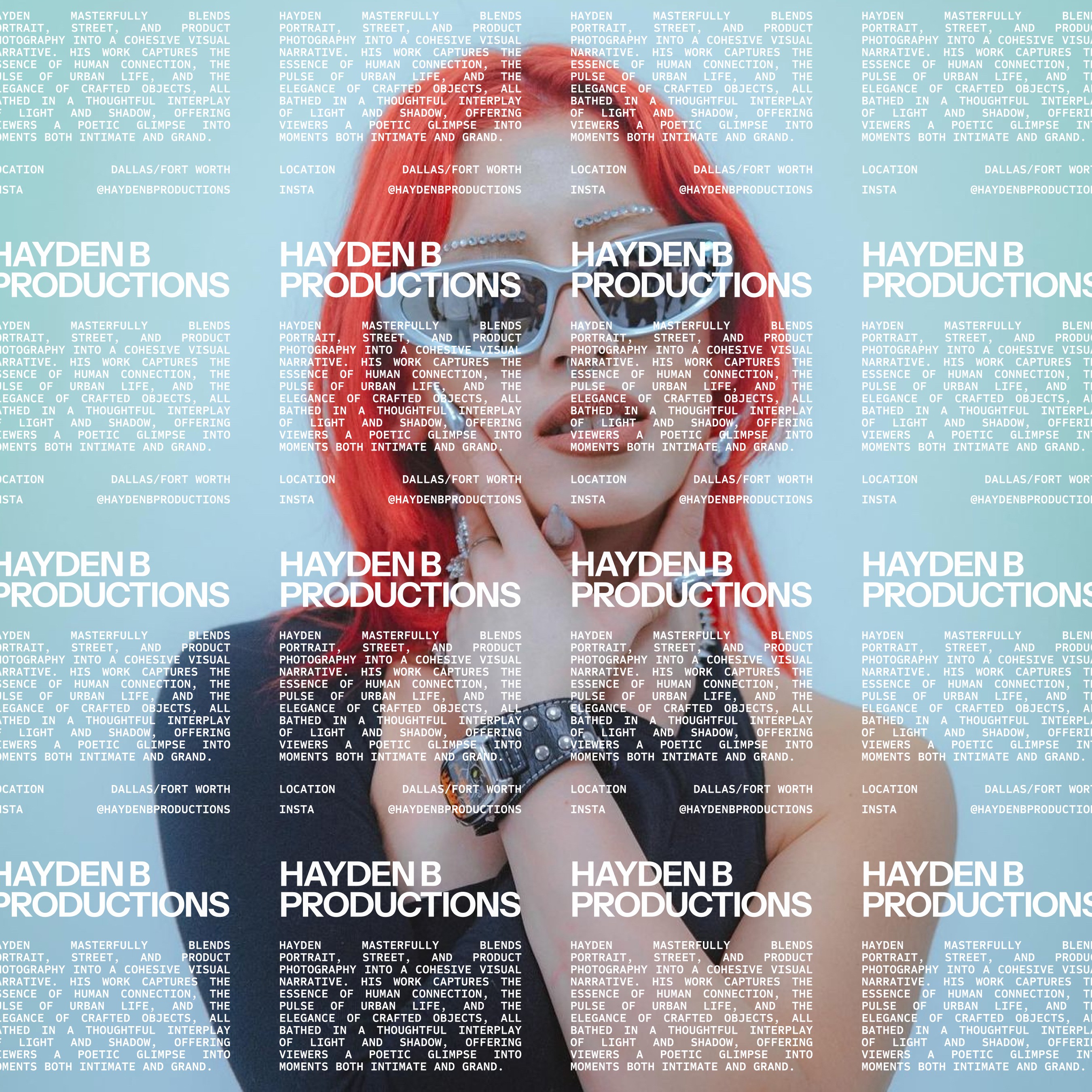 Streetside billboard with flyposters of the Batch.Works brand and illustrations