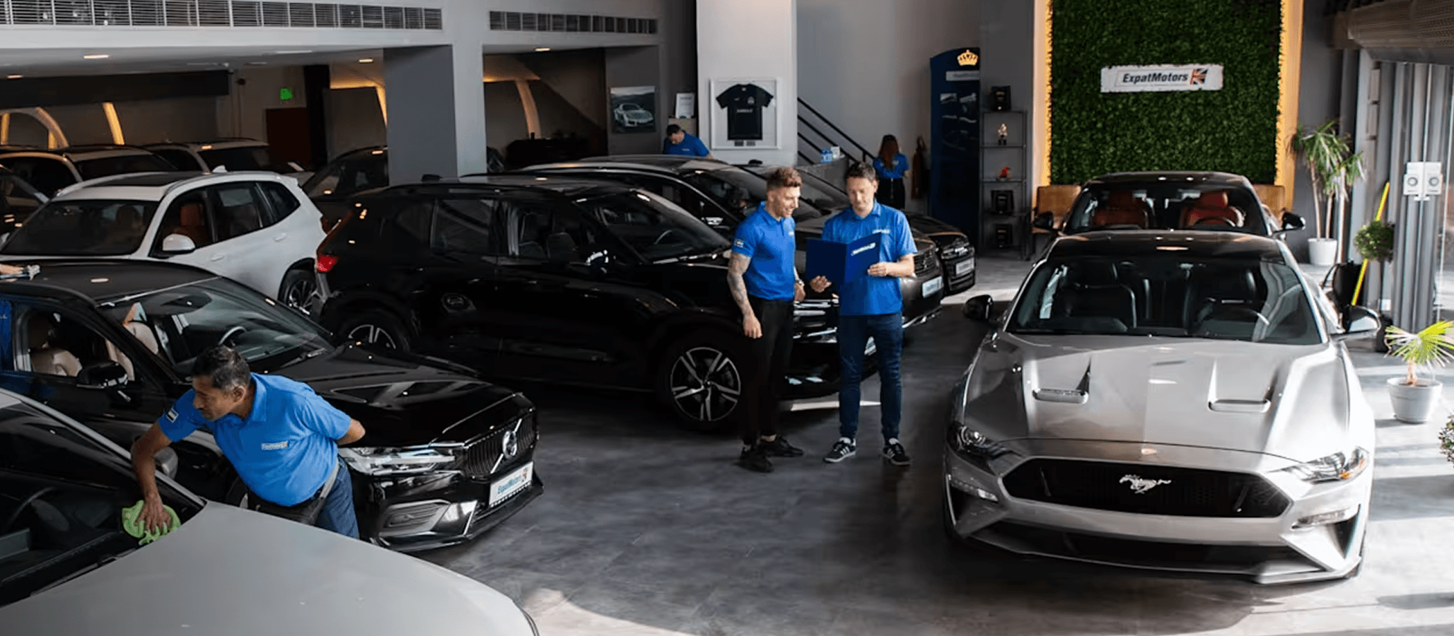 auto mechanics working on vehicles 