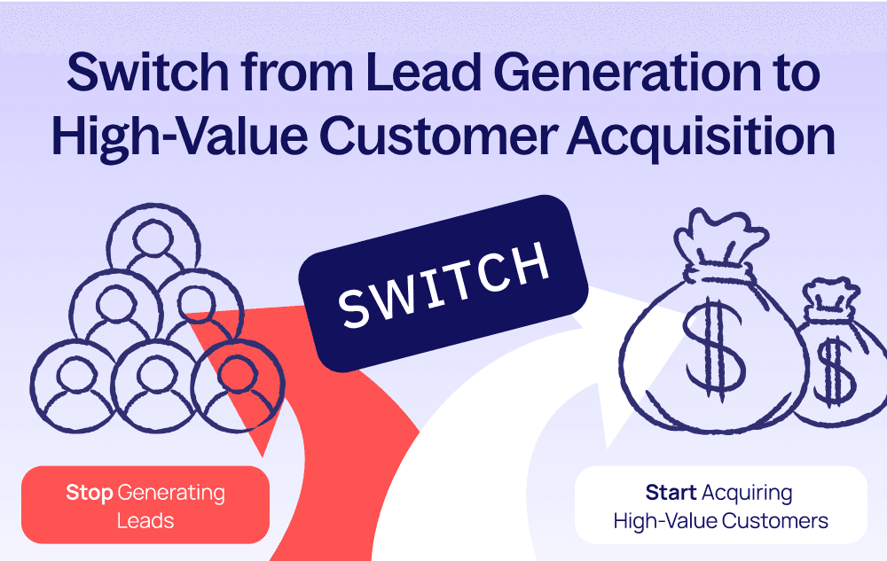 Lead generation illustration
