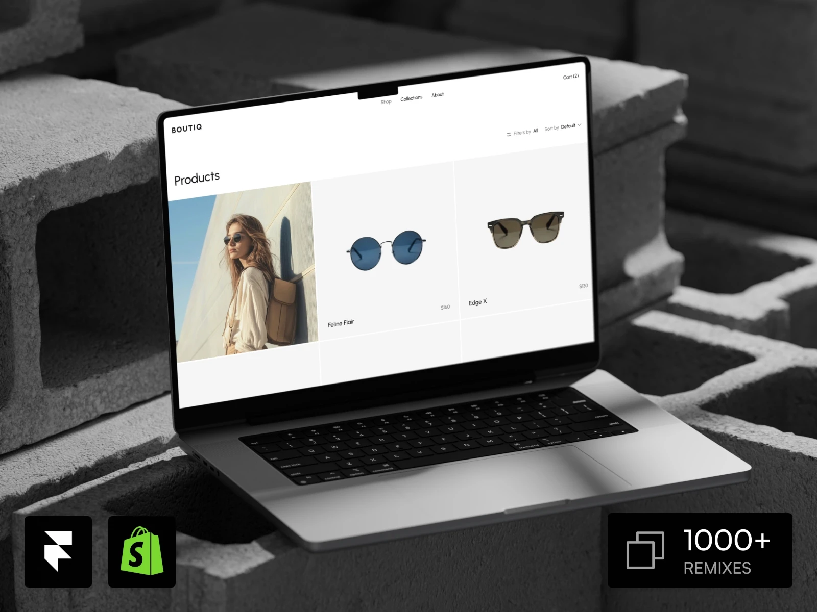 Boutiq Framer template