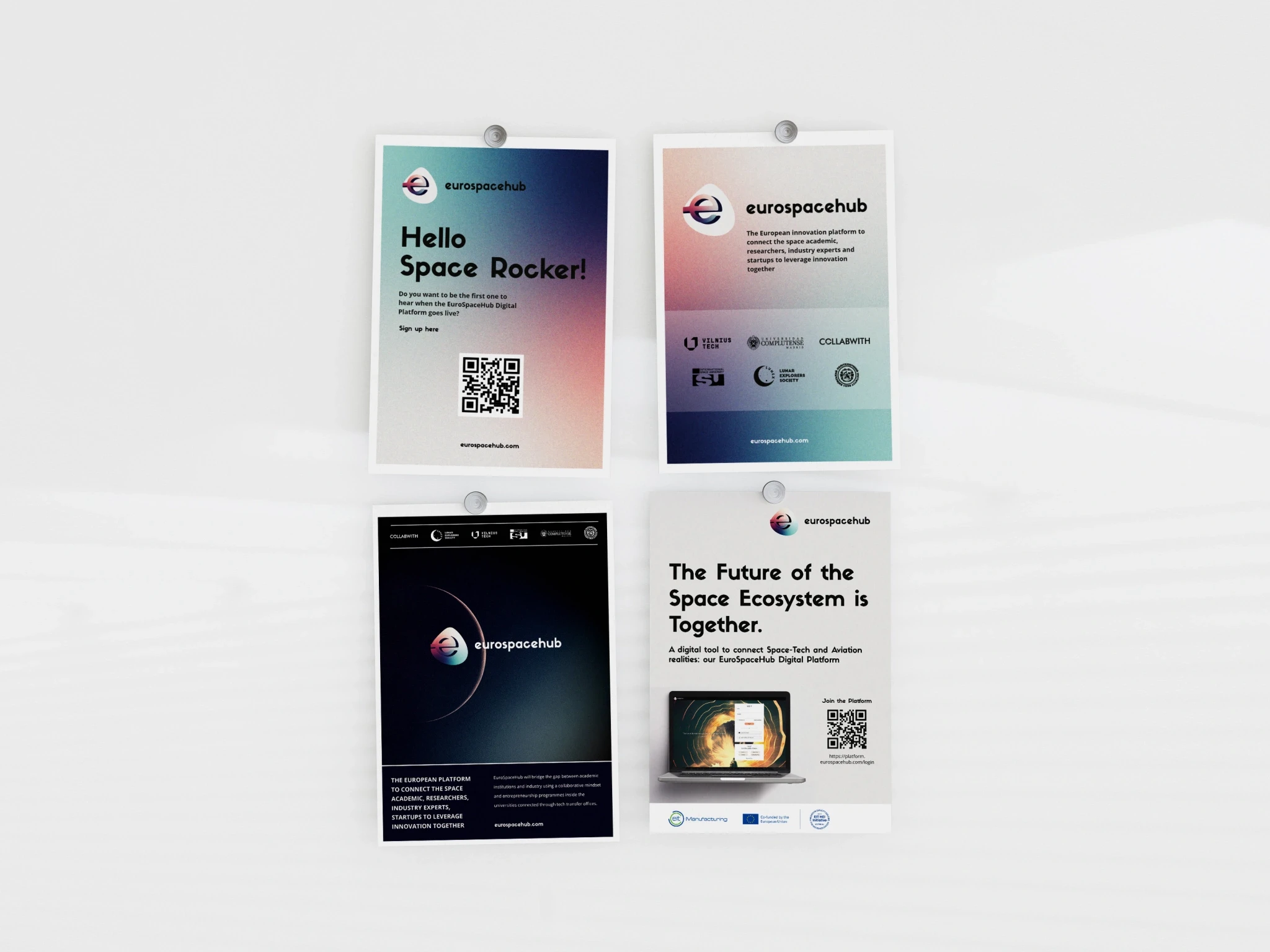 EuroSpaceHub flyers