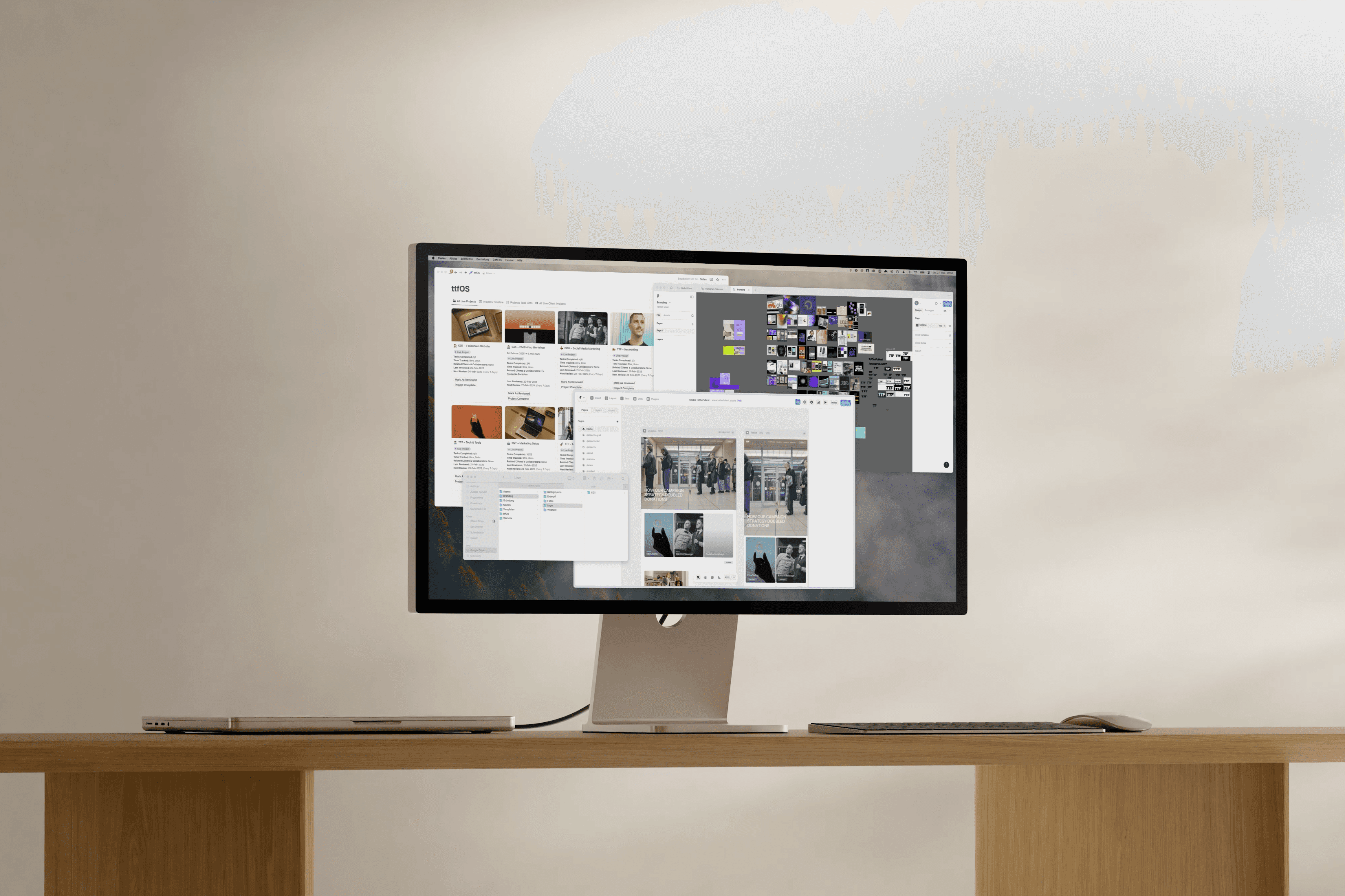 Dom Pérignon vineyards from the sky