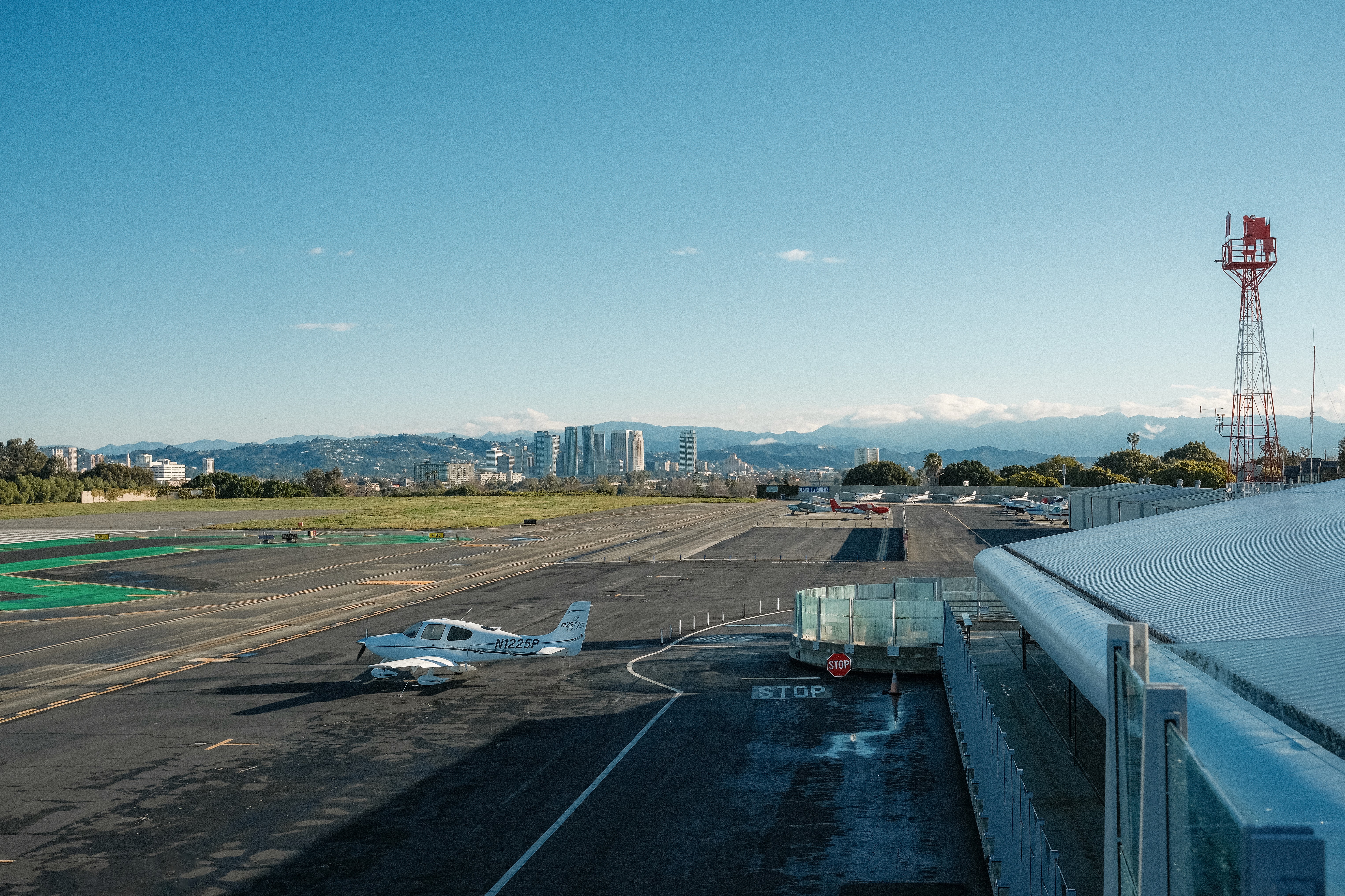 View of Century City from the observation deck