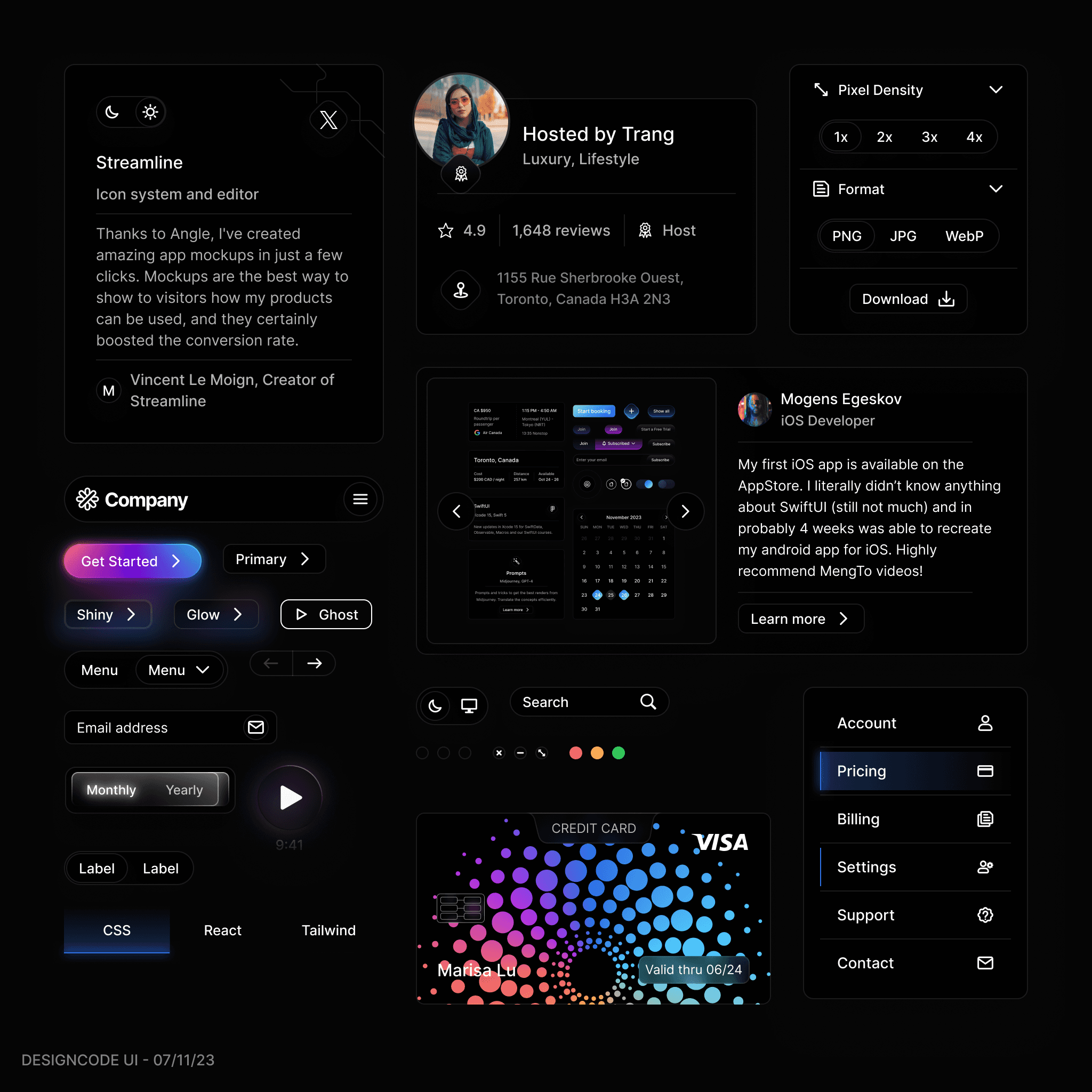 Product design illustration