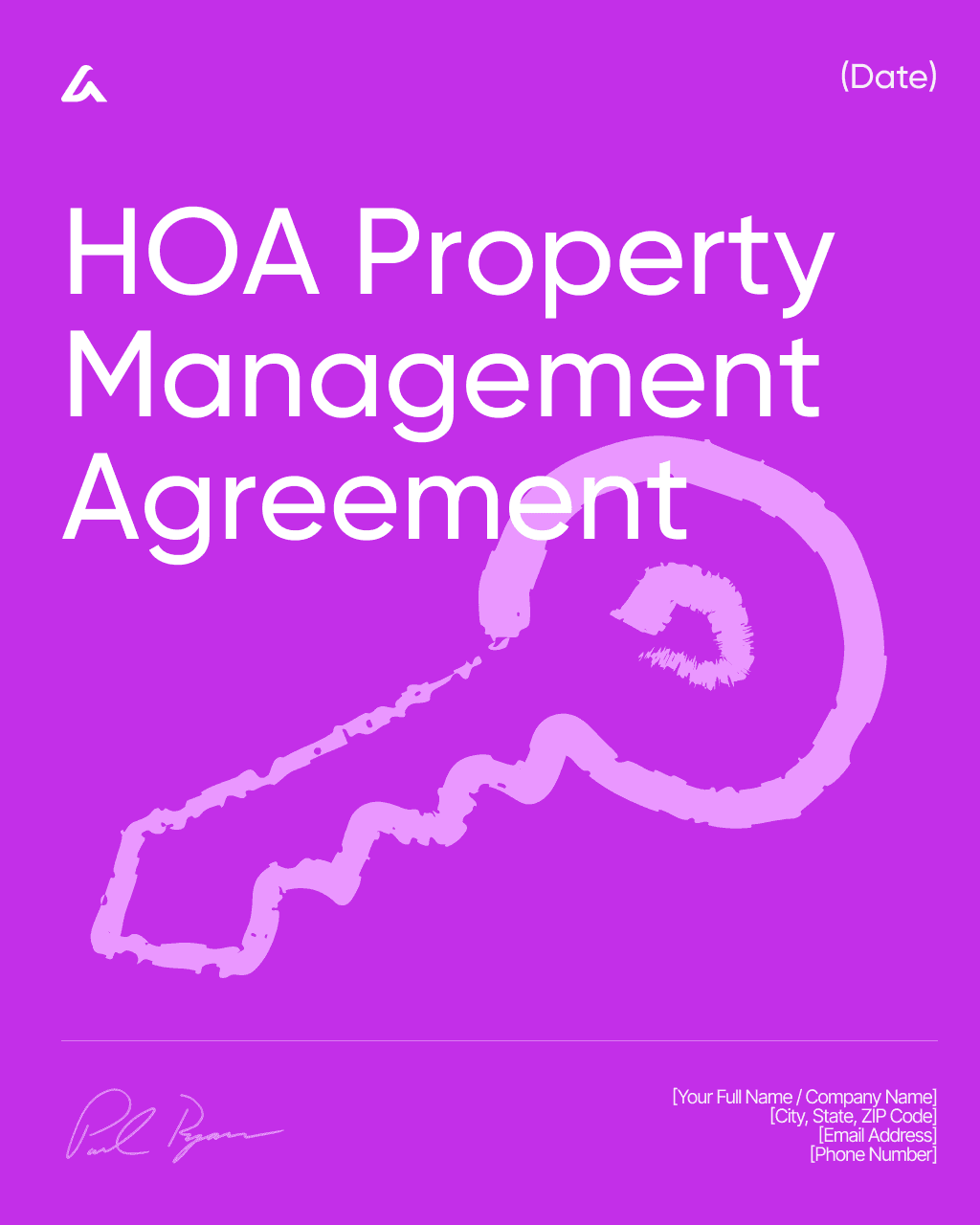 HOA Property Management Agreement