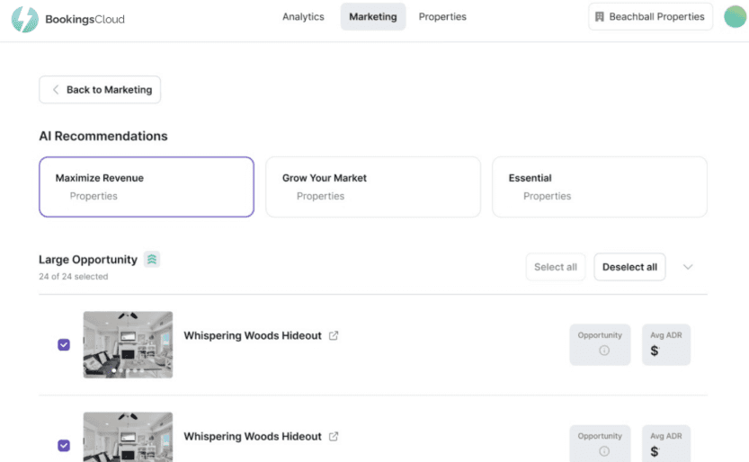 BookingsCloud.com screenshot