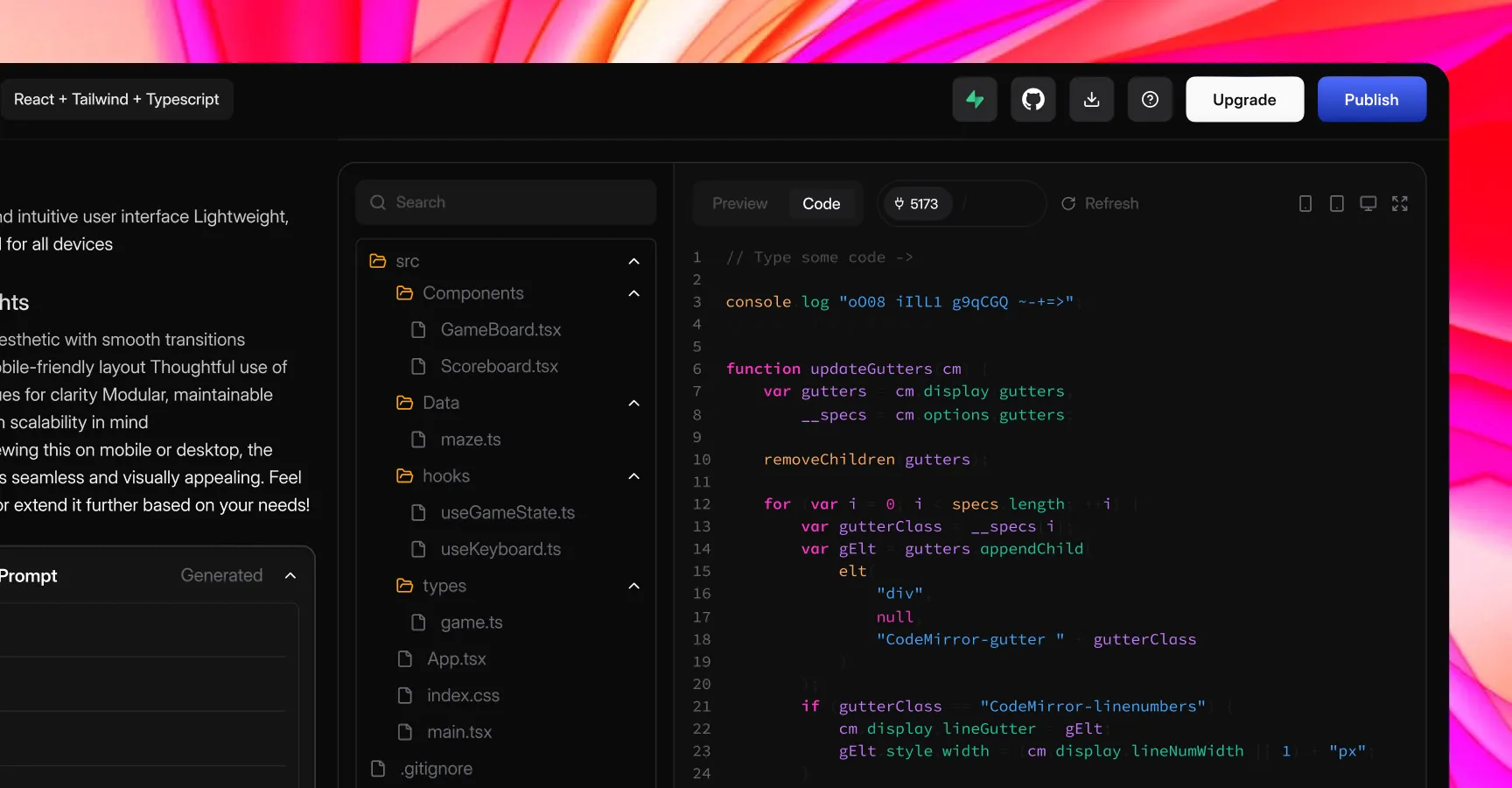 A business traveler with a suitcase gazes out a large airport window as a plane takes off, symbolizing seamless corporate travel and easy bookings, with an adjacent web interface highlighting travel services and contact options.