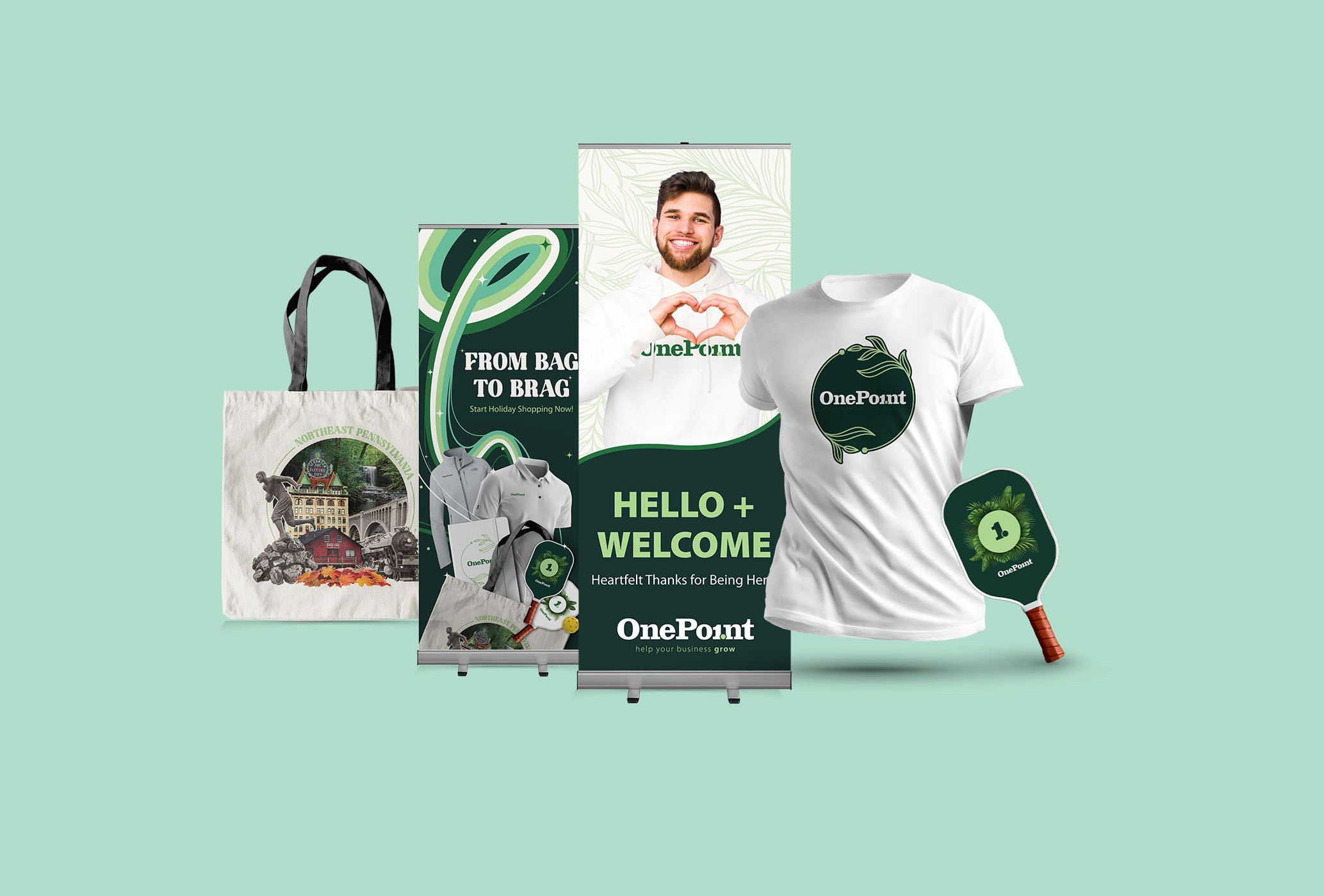 Merch and Tradeshow Mockups