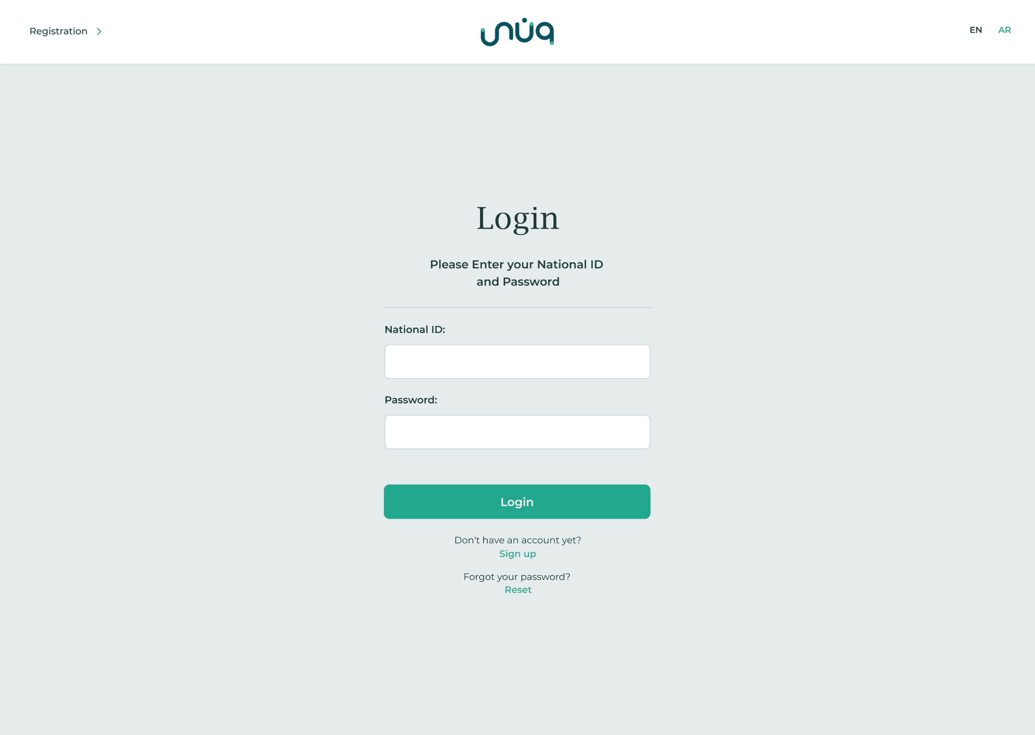 Login