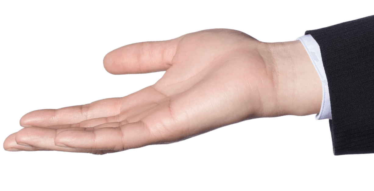 Human Hand in Data Protection: Secure Access Concept