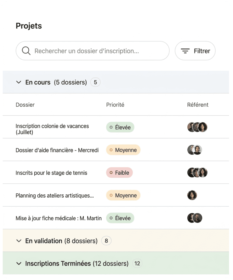 An image of Freelio's project ui