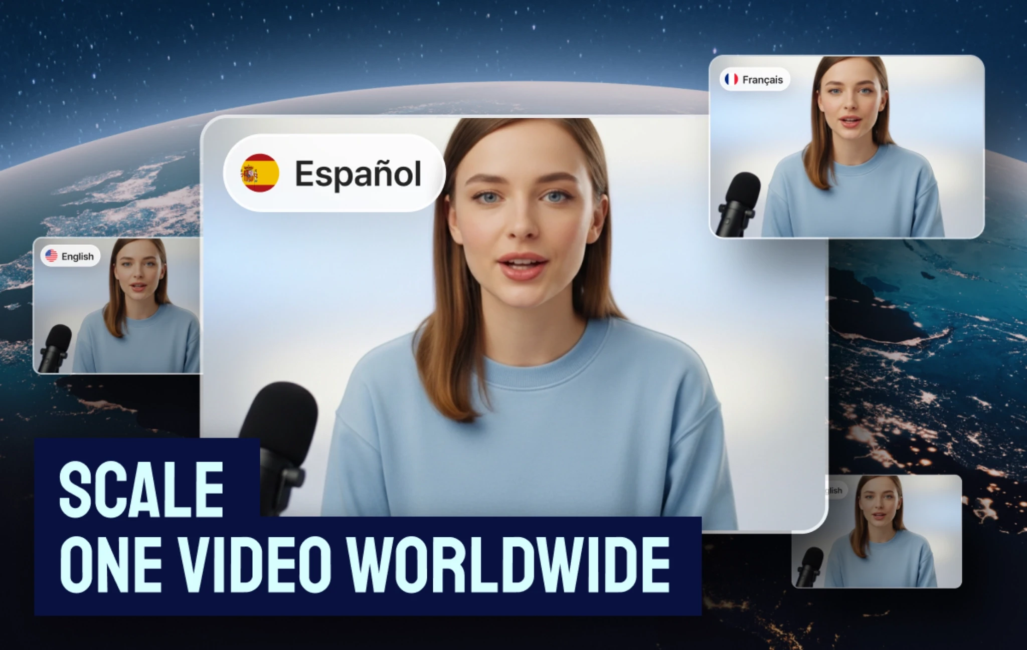 글로벌로 나아가십시오: AI 더빙으로 조회수를 5배 늘리세요