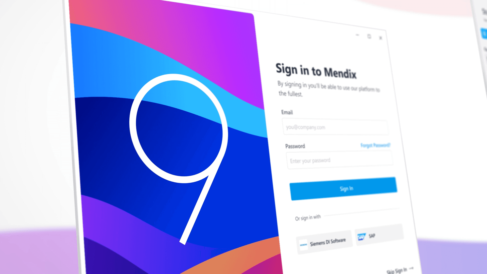 Studio 9 opening card