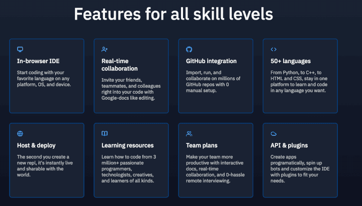 Features for all skill levels, indeed! 🤩