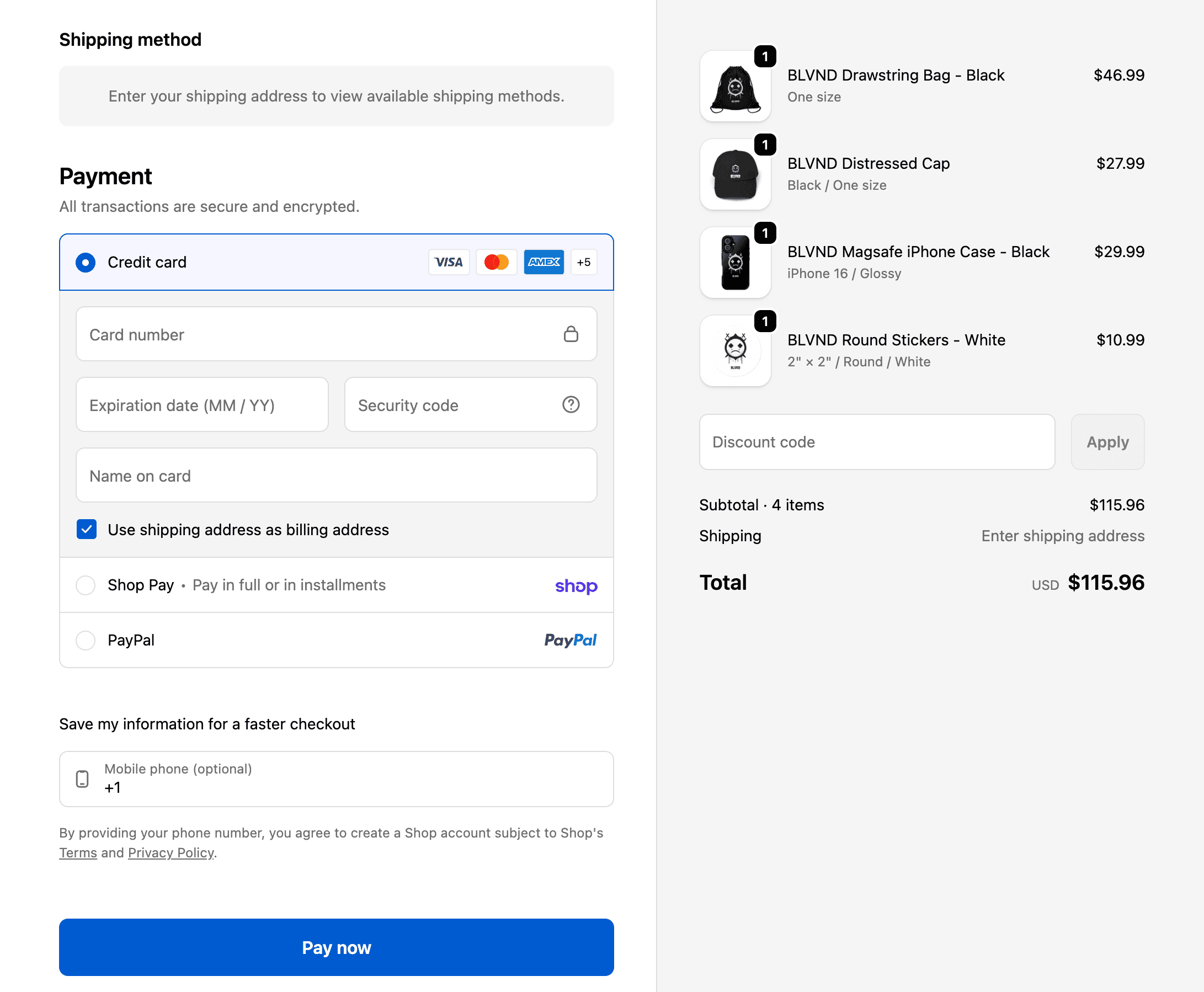 Radio city music hall in a snowy new york city.