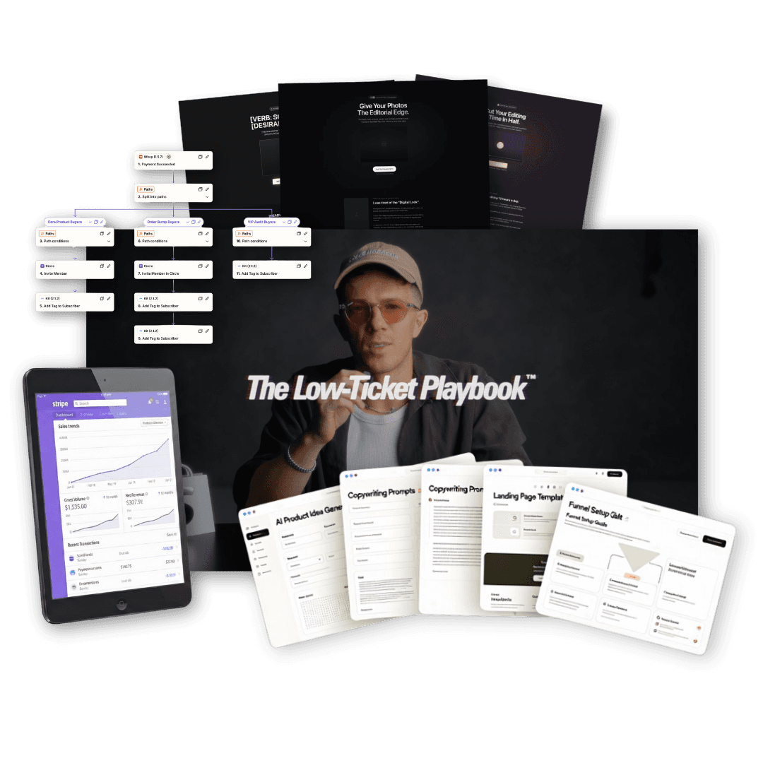 The Low-Ticket Playbook product bundle