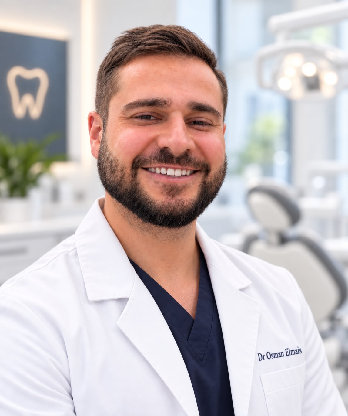 Dr Osman Elmais, dentist practising in Varna, Bulgaria