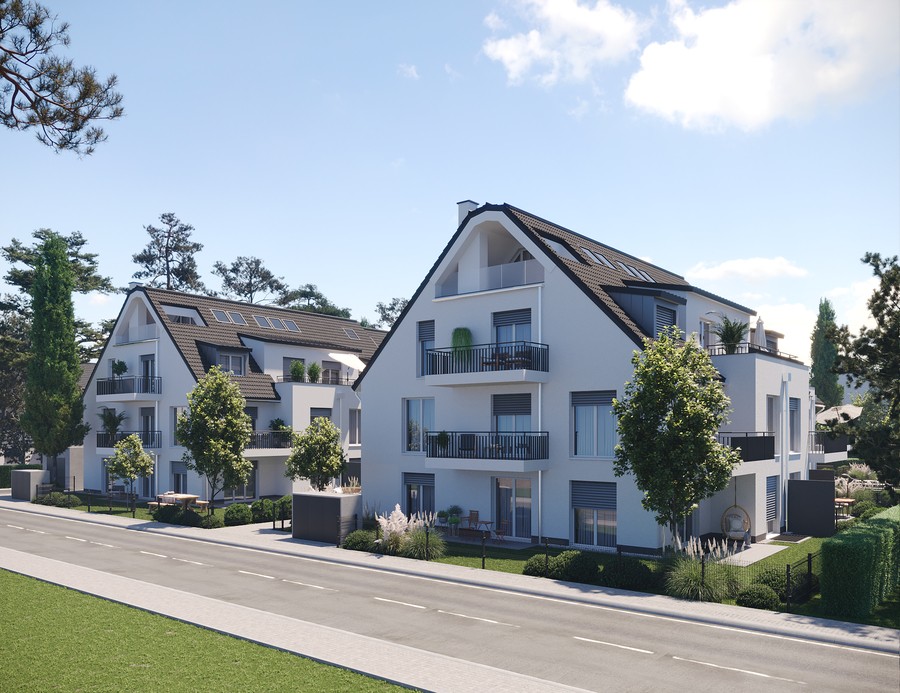 Außenansicht des Wohnhauses in der Florastraße 29, München