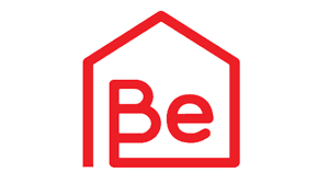 Abstract dark blue and brown waves