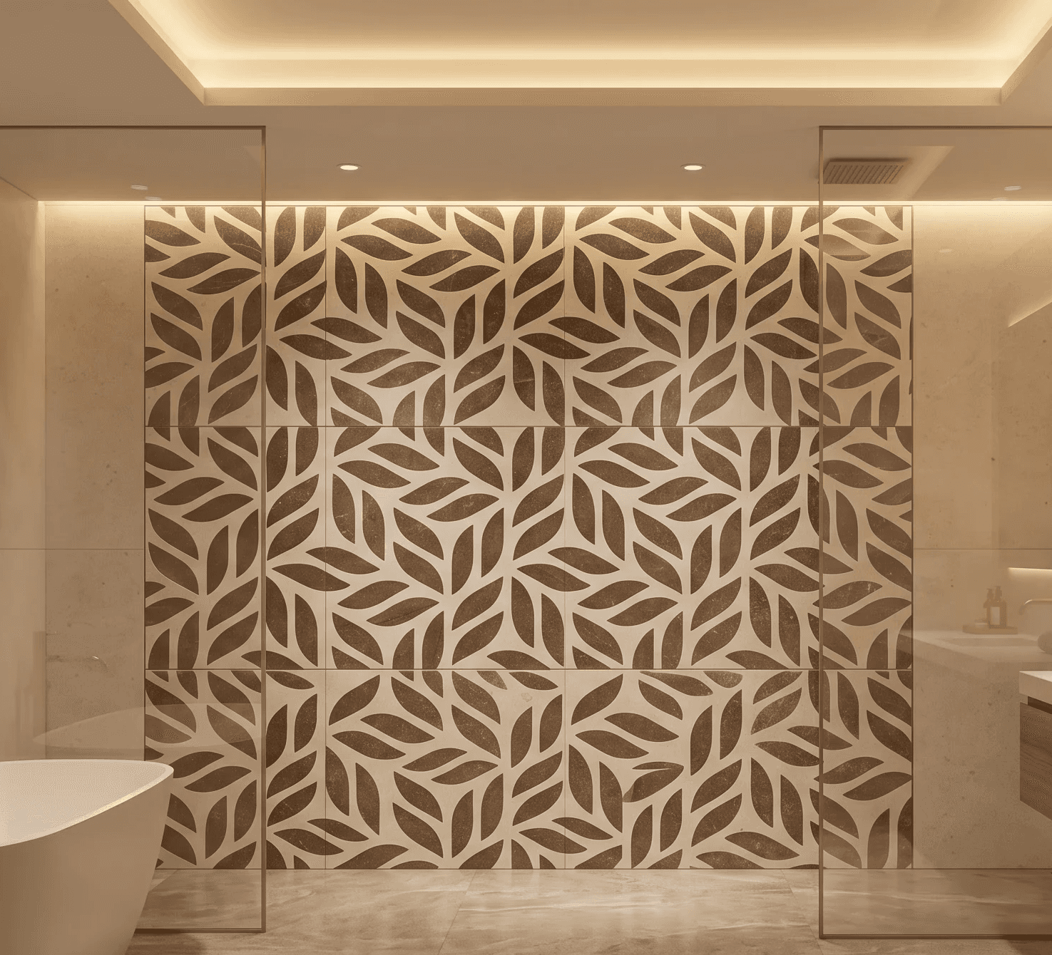 stone inlay panel