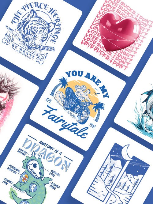 designs de mercadorias