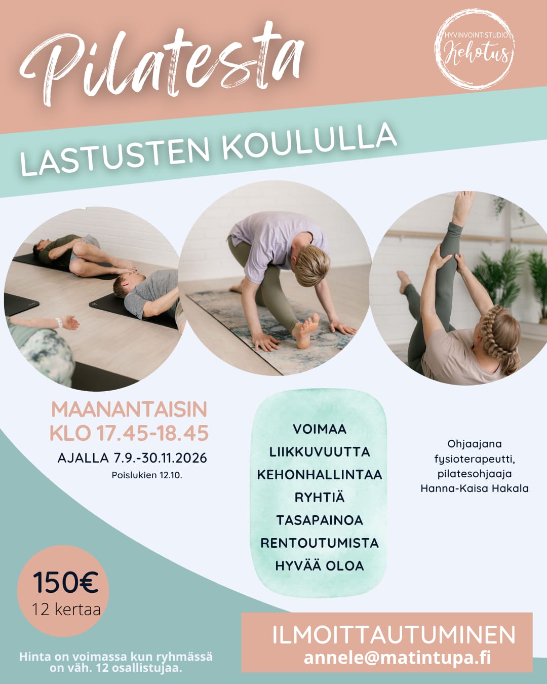 Syyskauden kurssit ohjelma