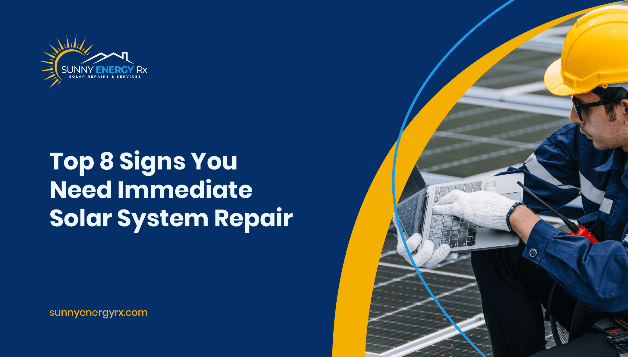 Top 8 signs you need solar system repair