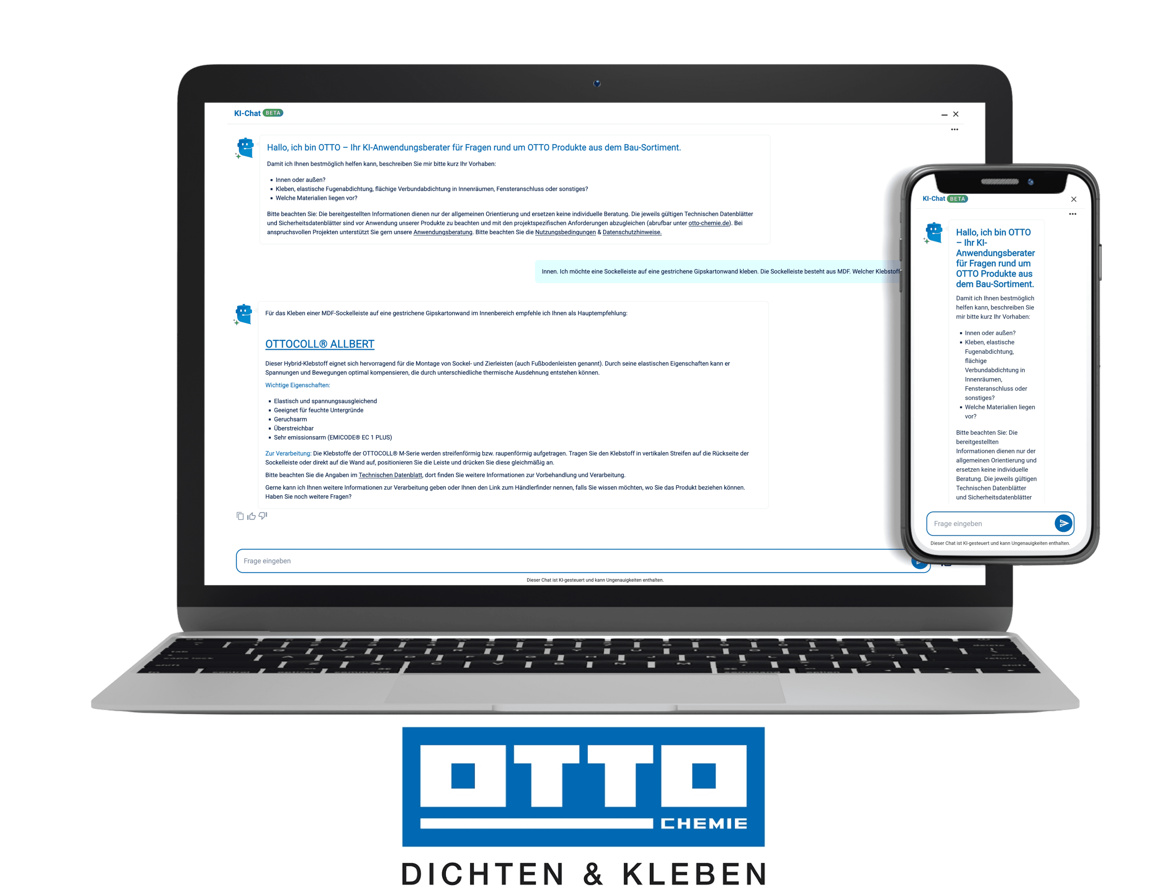 OTTO Chemie Visual mit Logo