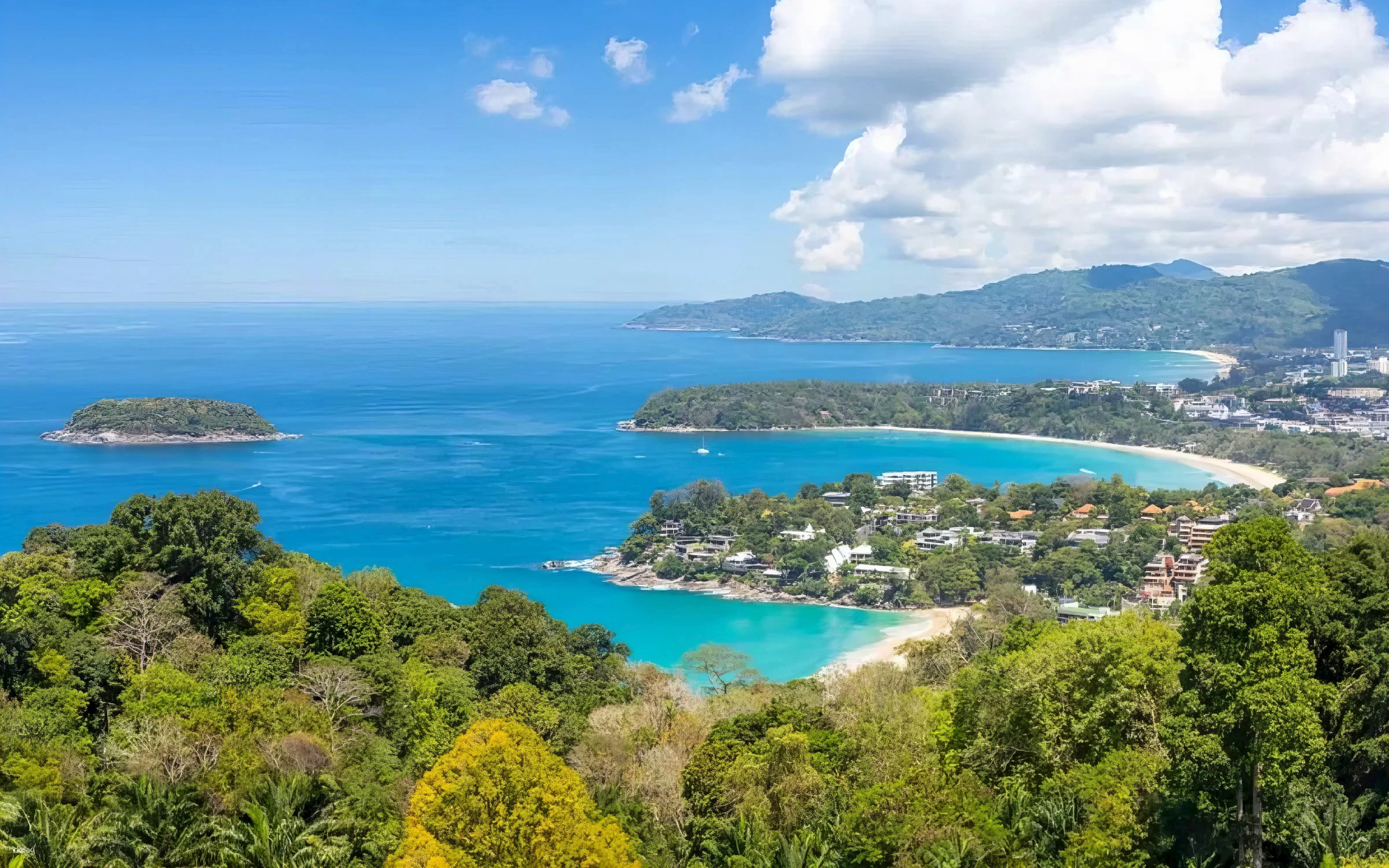 View over the Chalong District