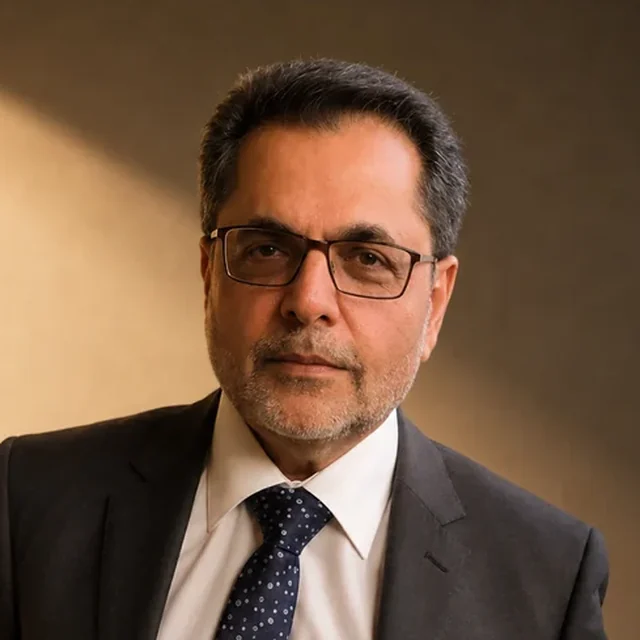Portrait of Anil Gandhi