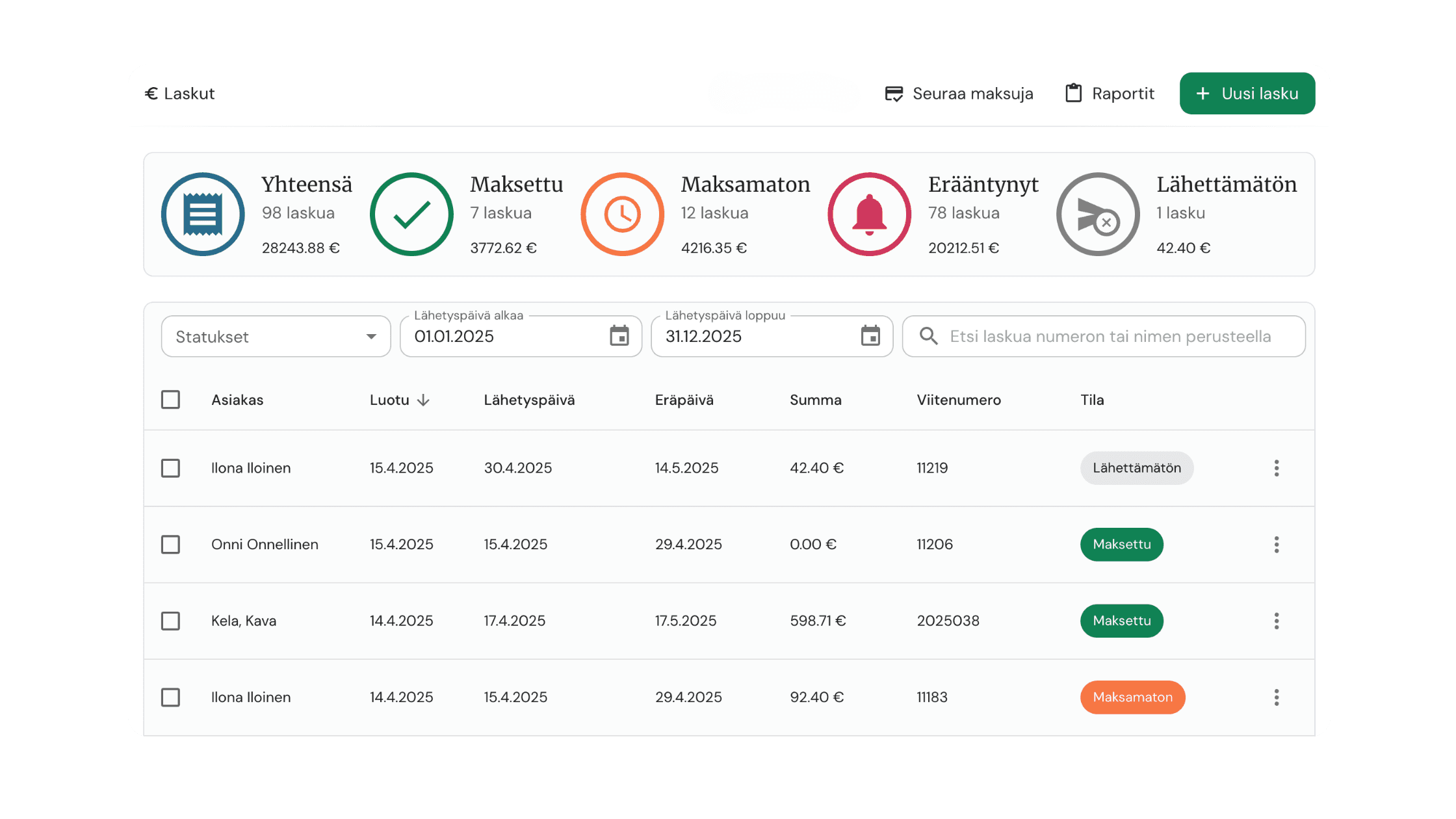 Brightlife vs. MinduuPro vertailunäkymä – terapiapalvelujen potilastietojärjestelmävertailu