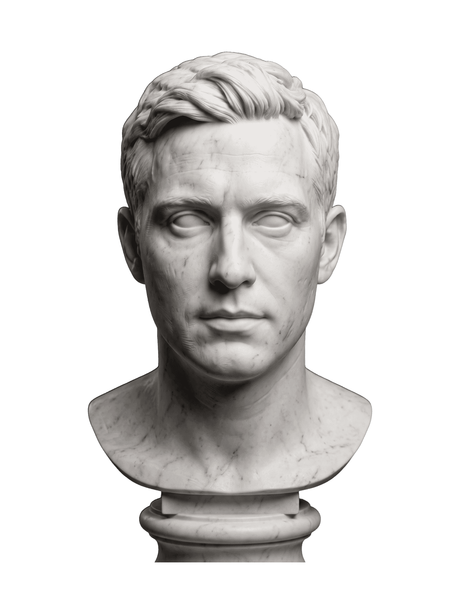 Jonas Adler — classical marble bust