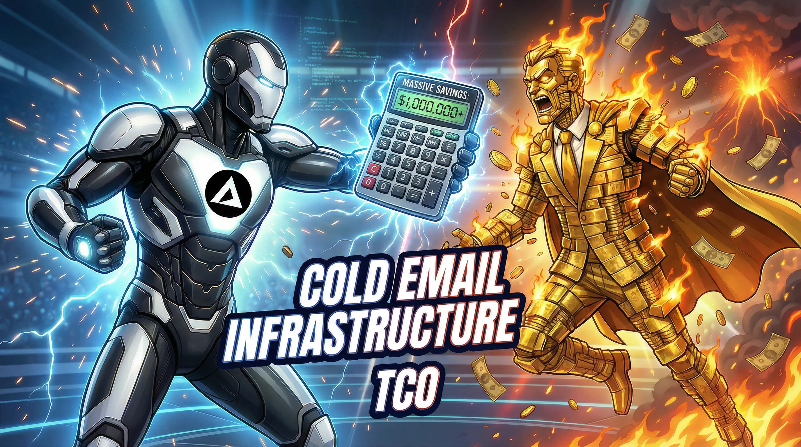 Cold Email Infrastructure Cost Breakdown: TCO Calculator & Pricing Comparison
