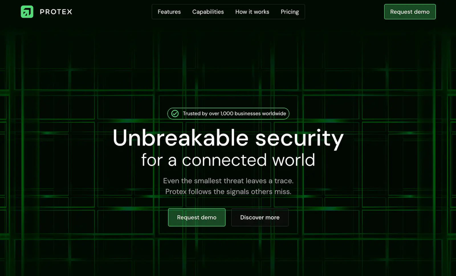 7 Best Website Free Templates for Stunning Sites in 2026 - Protex (Webflow)