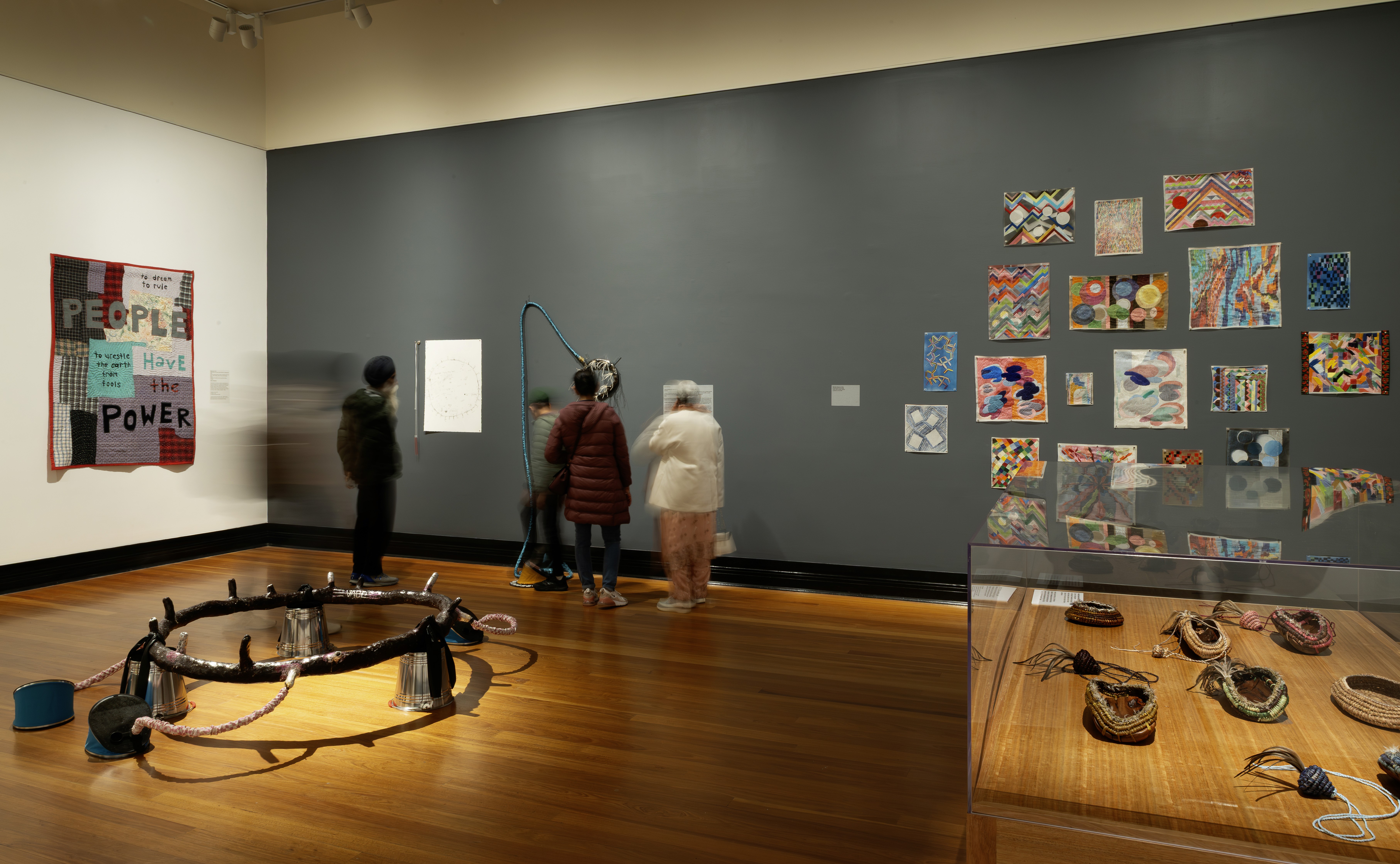 Installation view, James McArdle. 